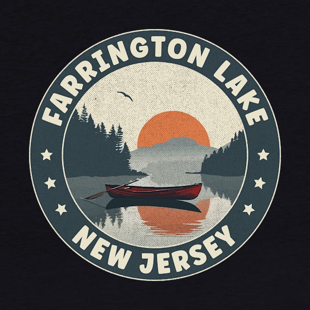 Farrington Lake New Jersey Sunset by turtlestart